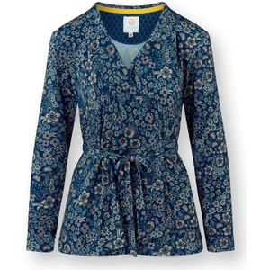 Teagan Vest Lange Mouw Daisy Dreams Blauw XXL