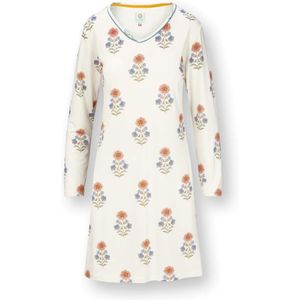 Dana Nachthemd Lange Mouw Tanaka Wit XXL
