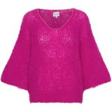 Miranda shortsleeve neon pink knit- American Dreams