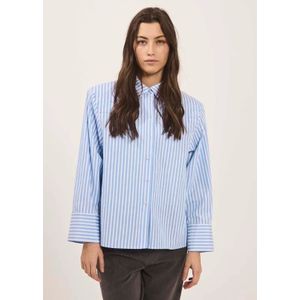 Mari blouse blue stripe - NORR