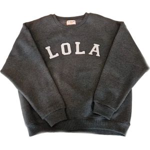 Milla sweater dark grey - The Lola Club