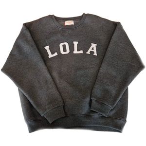 Milla sweater dark grey - The Lola Club