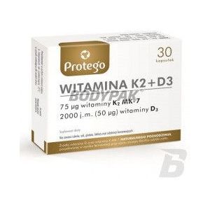 Protego Vitamin K2+D3 30 Capsules