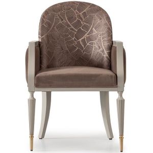 Sessel Ohrensessel Design Cocktailsessel Sitzer Beige Stoff Polster