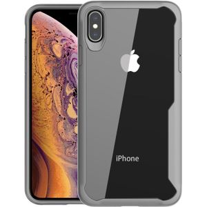 Schutzh&#252;lle f&#252;r iPhone X FULL COVER Case Panzer H&#252;lle Tasche Bumper Silber