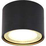 Serena Deckenleuchte Metall Schwarz Matt, Led