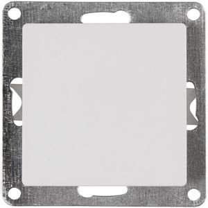 Kreuzschalter McPower ''Cup'', 250V~ 10A, UP, wei&#223;