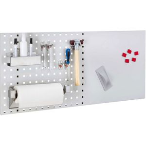 Kappes LogoChart® Lager Set #3 1x Lochplatte 1000x450mm 1x Zubeh&#246;rsortiment 16-teilig Alufarben