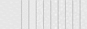 Transparentpapier Rolle 115g qm 50x61cm White Line 10 Motive sortiert