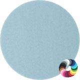 FILZ Untersetzer &amp; Platzset - St&#228;rke: ca. 3mm - 100% Polyester - made-in-Germany - Farbe Gr&#246;&#223;e: Baby-blau - HF051 10 cm