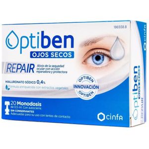 Optiben Dry Eyes Repair 20 Single Doses