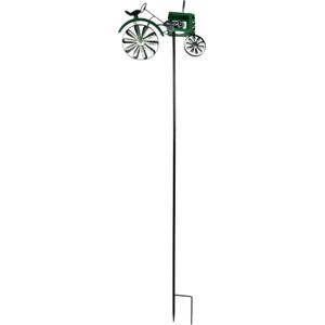 Windrad Traktor ca. 130 cm - Gartendekoration