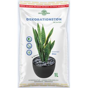 OraGarden Dekorationston Bl&#228;hton - Intensiv Blau 8-16 mm 1 Liter