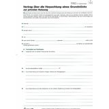 Grundst&#252;ckspachtvertrag f&#252;r private Nutzung A4 4 Blatt