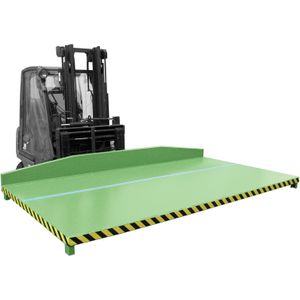 Bauer Restgitter-Palette RGP-3, lackiert, Resedagr&#252;n