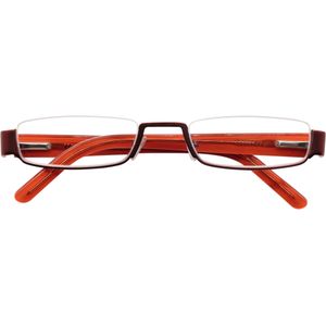 Lesebrille I NEED YOU Otto in 5 Farben, St&#228;rke von +1,00 - +3,00 Dioptrien, Rot + 3.00