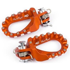 S3 Hard Rock Enduro Fu&#223;rasten Aluminium orange