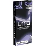UNIQ «Oral Love» 3 extrem d&#252;nne, latexfreie und absolut geruchslose Leckt&#252;cher