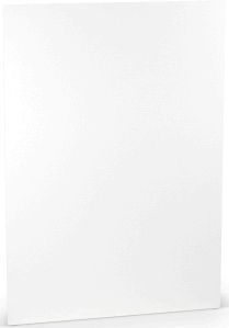 Karton A4 220g qm VE=5 Blatt Wei&#223;