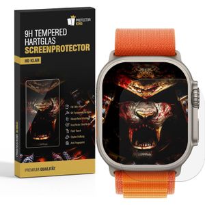 3x 9H Panzerglas f&#252;r Apple Watch Ultra 49mm HD KLAR Displayschutz Schutzglas Schutzfolie echtes Tempered Glass Screen-Protector