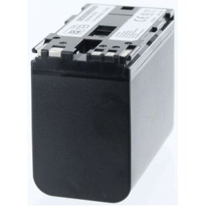 Akku f&#252;r Canon ES-75 HI8 Li-Ion 7,4 Volt 6600 mAh schwarz