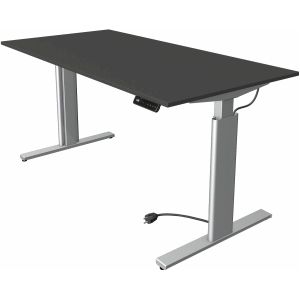 Sitz- Stehtisch Move 3 BxTxH 160x80x72-120cm silber anthrazit