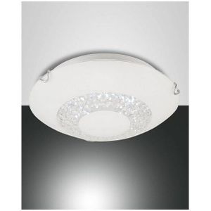 Fabas Luce Momo Deckenleuchte LED 1X12W Weiss