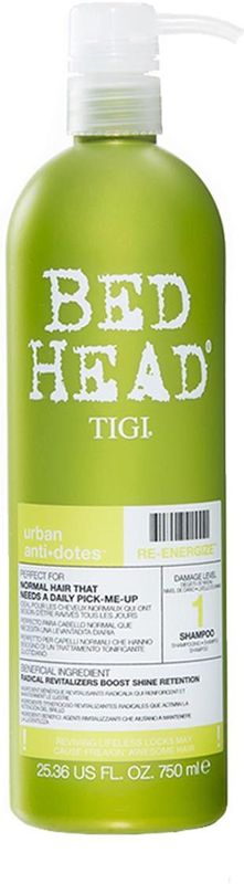 TIGI BED HEAD URBAN ANTI-DOMES RE-ENERGIZE SHAMPOO 750ML