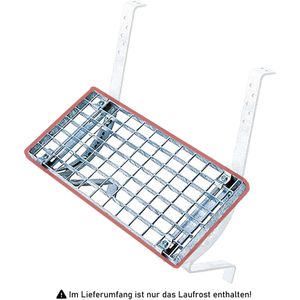 Iller Laufrost, Trittrost 100x25cm feuerverzinkt