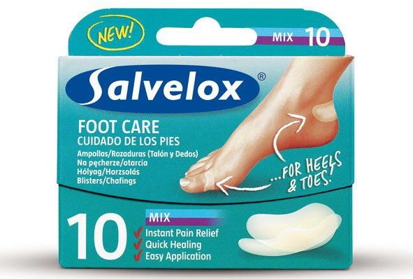 Salvequick Foot Care Mix Blisters 10 Units