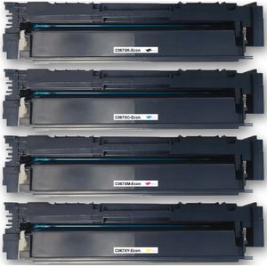 Gigao Toner-Set 067H f&#252;r Canon i-SENSYS LBP-630 Series - 4 Farben CMYK kompatibel
