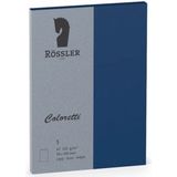 Doppelkarte Coloretti A7 hoch VE=5 St&#252;ck Jeans