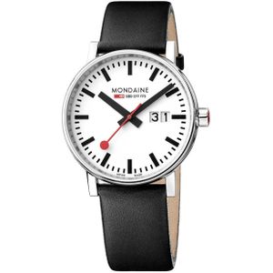 MONDAINE Armbanduhr evo2 Big Date MSE.40210.LBV Saphirglas veganes Traubenleder