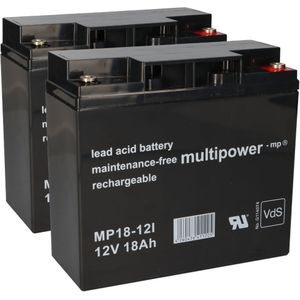 Ersatzakku kompatibel f&#252;r APC - Dell USV Modelle RBC7 Multipower