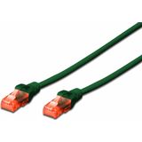 DIGITUS CAT 6 U-UTP Patchk. Cu, LSZH AWG 26 7, 1 m, GN