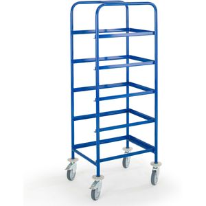 Rollcart Kommissionierwagen mit 5 Ladefl&#228;chen 610x410mm