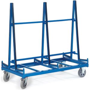 Rollcart Plattenwagen zweiseitig 1200kg Tragkraft 2x1380x270mm