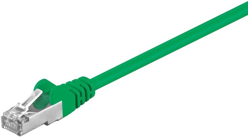 CAT 5e Patchkabel, SF UTP, gr&#252;n