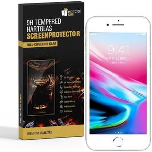 3x 9H Hartglas f&#252;r iPhone 7 FULL COVER Panzerfolie Displayschutz WS Schutzfolie HD KLAR Panzerglas Schutzglas
