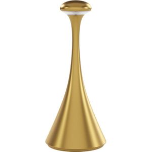Akku-Tischleuchte Nudrop 210mm mini goldfarben