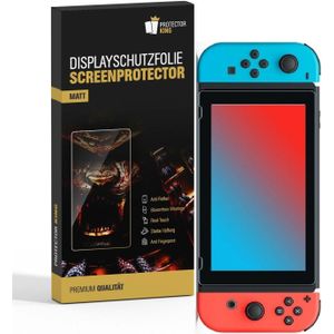 2x Displayschutzfolie f&#252;r Nintendo Switch ANTI-REFLEX Displayfolie MATT