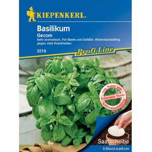 Kiepenkerl Profi-Line Basilikumsamen Gecom, Saatscheibe