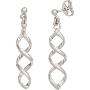 Ohrh&#228;nger Spirale 925 Sterling Silber rhodiniert Ohrringe Ohrstecker