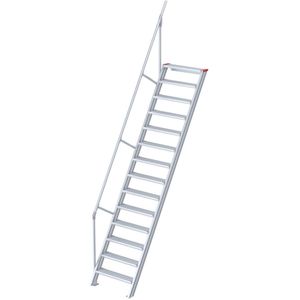 Euroline 510 Treppe 60° 600mm Stufenbreite 14 Stufen