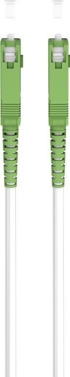 Glasfaserkabel (FTTH), Singlemode (OS2) White, (Simplex), 1 m