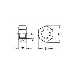 ISO 8673 6AU M 12 x 1,25