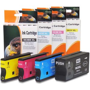D&amp;C HP 963XL Kompatibel 4er Set f&#252;r HP OfficeJet Pro 9022