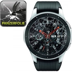 2x Panzerfolie f&#252;r Samsung Galaxy Watch 4 46mm ANTI-SCHOCK Displayschutzfolie HD KLAR
