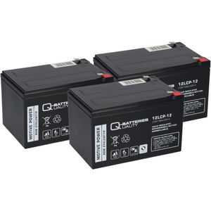 36V 3x 12LCP-12 12V-13Ah AGM BLEI AKKU kompatibel ELEKTRO SCOOTER Mach 1 1885 QB
