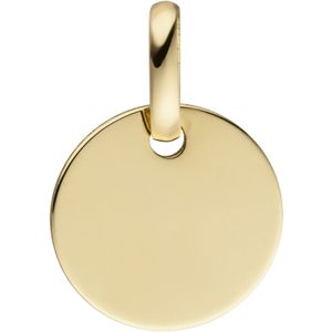 Anh&#228;nger rund 333 Gold Gelbgold Goldanh&#228;nger